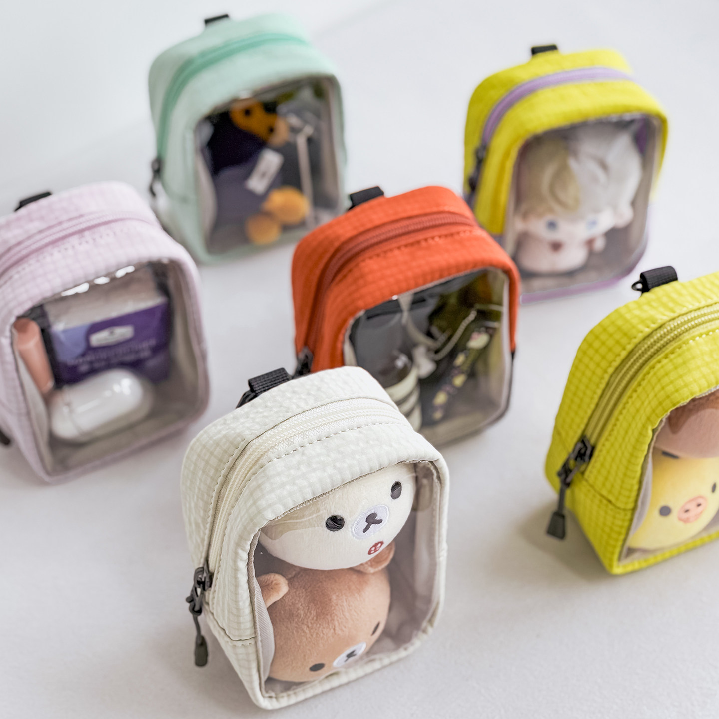 新年福袋~100元任选3件透明娃包小食量痛包收纳包可调节伸缩肩带,淘宝优惠券,粉丝福利购,淘宝优惠卷