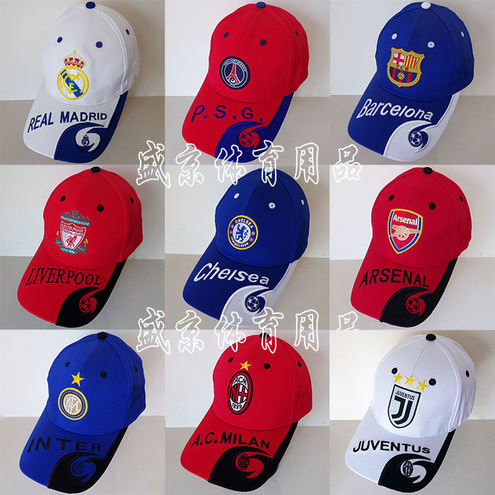 球队太阳帽阿仙奴网帽阿森纳夏凉帽球迷遮阳帽校园运动会鸭舌帽子_虎窝淘