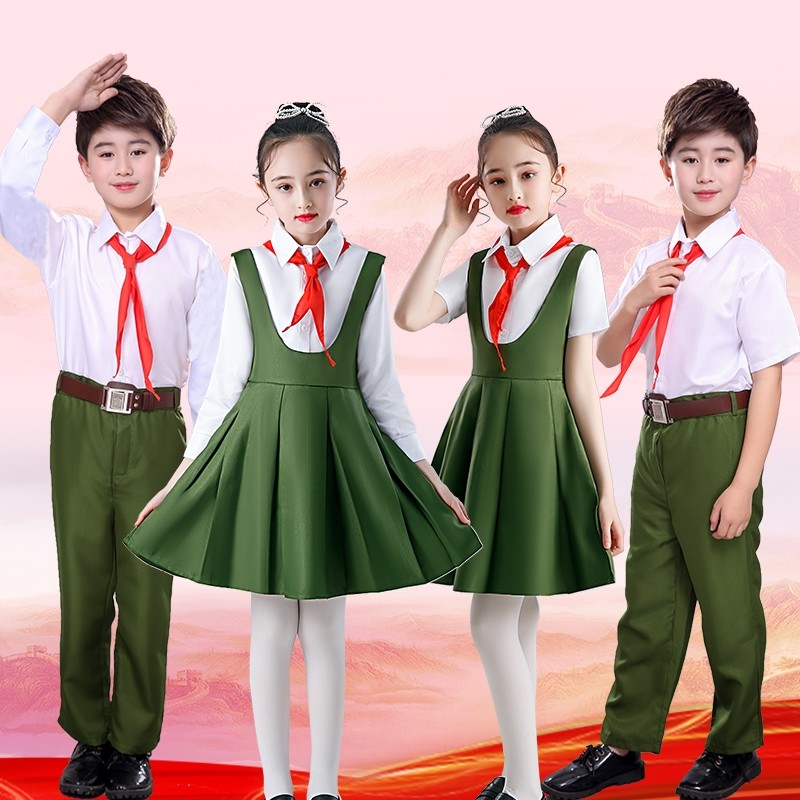六一幼儿童中小学生红领巾诗歌朗诵大合唱千人献词演出服冯琳同款,淘宝优惠券,粉丝福利购,淘宝优惠卷