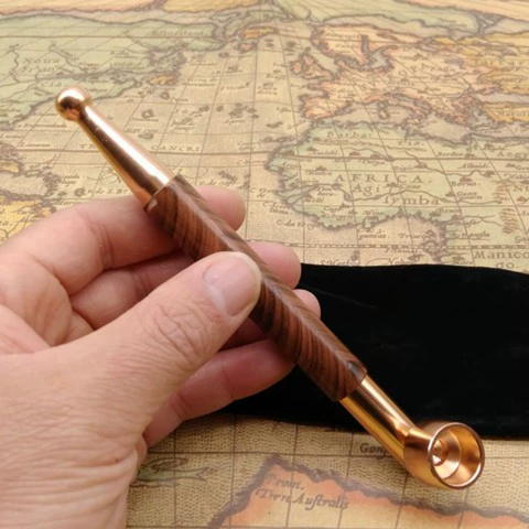 Старомодная курительная трубка ручной работы, съемный мундштук