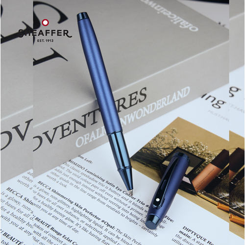 Sheaffer/犀飞利100系列黑珐琅金夹宝珠笔成人练字高颜值生日礼物送高档礼定制礼物刻字定制金属签字笔送礼 - 图2