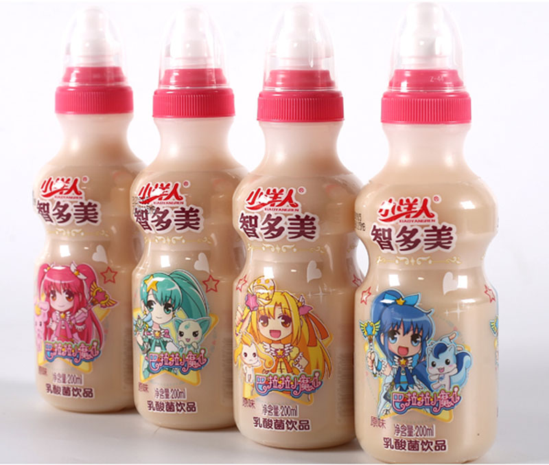 小洋人智多美200ml*24瓶整箱原味发酵型乳酸菌儿童酸奶饮品早餐奶