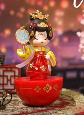 大唐不夜城文创不倒翁小姐姐