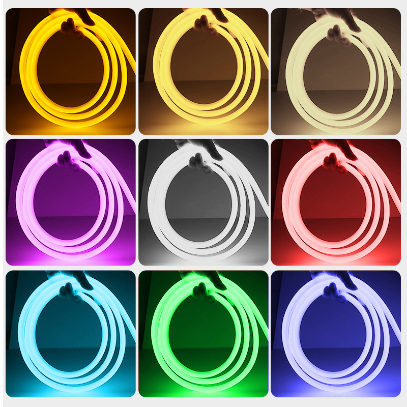 led柔性灯带圆形氛围霓虹防水户外超亮广告招牌工程亮化线形灯条,淘宝优惠券,粉丝福利购,淘宝优惠卷