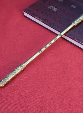 如意金箍棒黑悟空法器纯黄铜茶室家居摆件装饰工艺品热卖新款