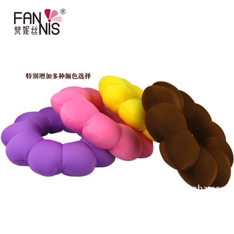 High-quality modern simple multi-functional sunflower pillow cushion donut ever-changing creative pillow