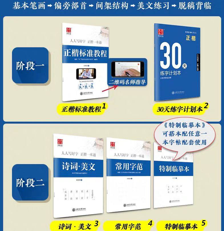 田英章书楷书字帖正楷一本通硬笔书法练字初学者成人学生钢笔字帖,淘宝优惠券,粉丝福利购,淘宝优惠卷