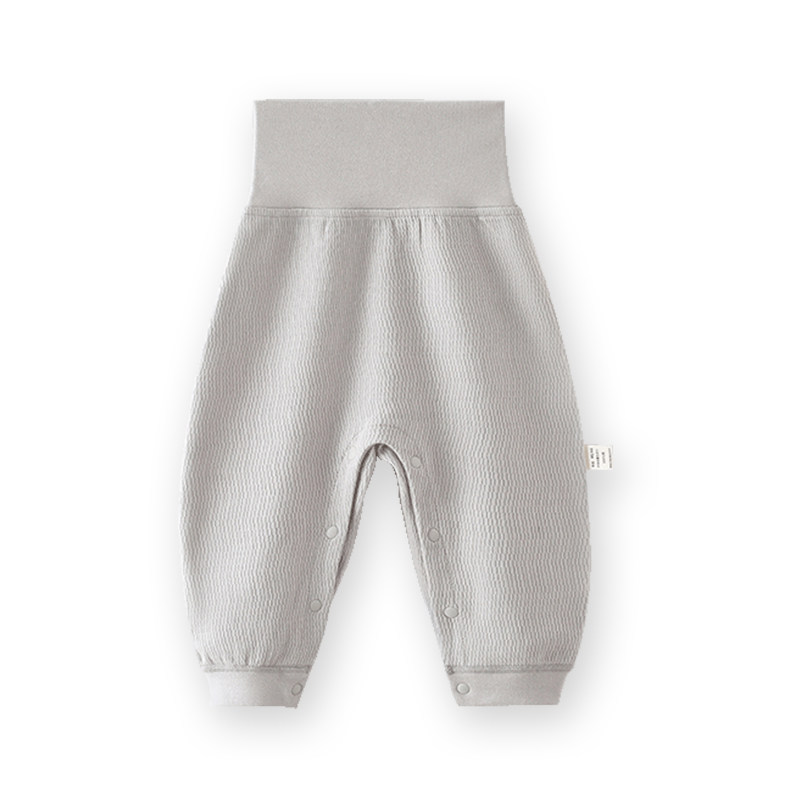 婴儿裤子秋冬季高腰护肚纯棉a类新生儿按扣裤男女宝宝打底裤秋装,淘宝优惠券,粉丝福利购,淘宝优惠卷