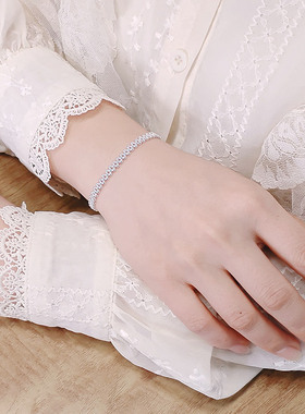 原创设计极细925手链ins小众多圈