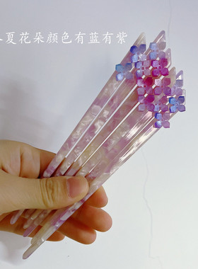 无尽夏日韩系醋酸现代簪子发饰