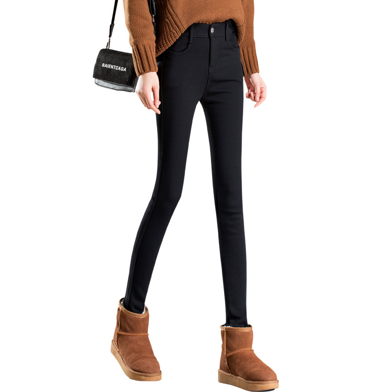 加长加绒高个子秋冬小黑裤打底裤 芳芳之佳打底裤