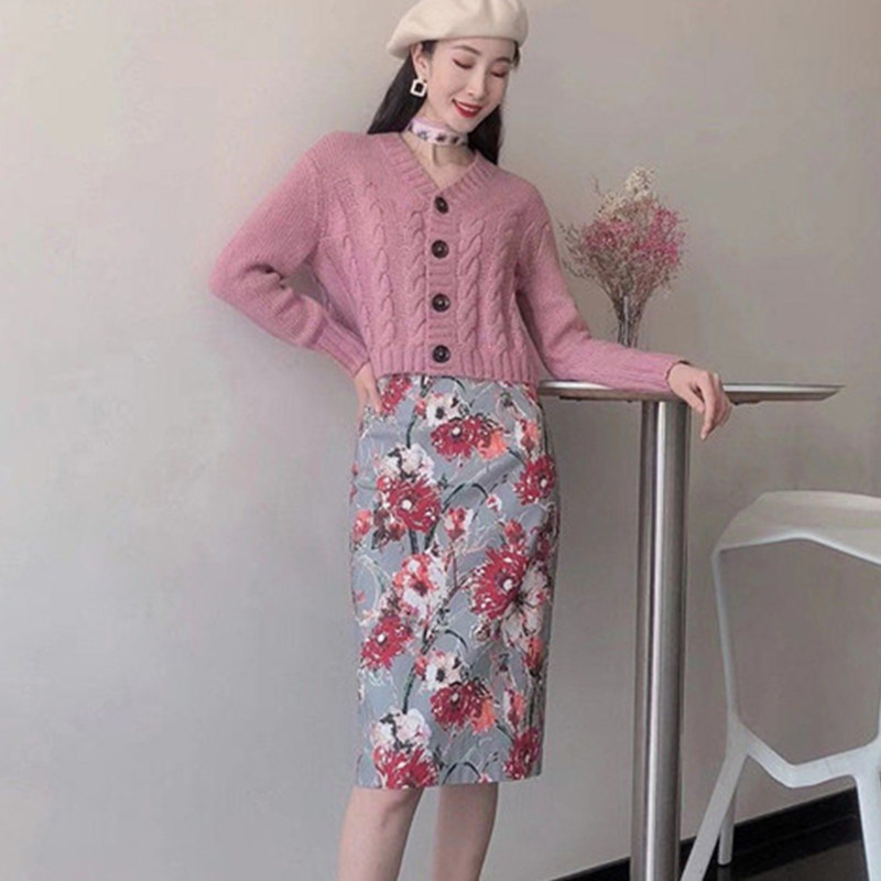 阿玛施旗舰店官网2020秋新款毛衣 魅言服饰毛针织衫