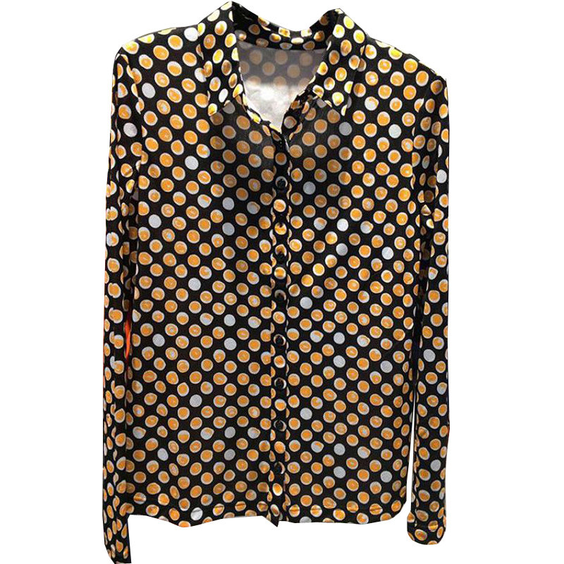 阿玛施旗舰店官网2020秋新款女衬衣 魅言服饰衬衫