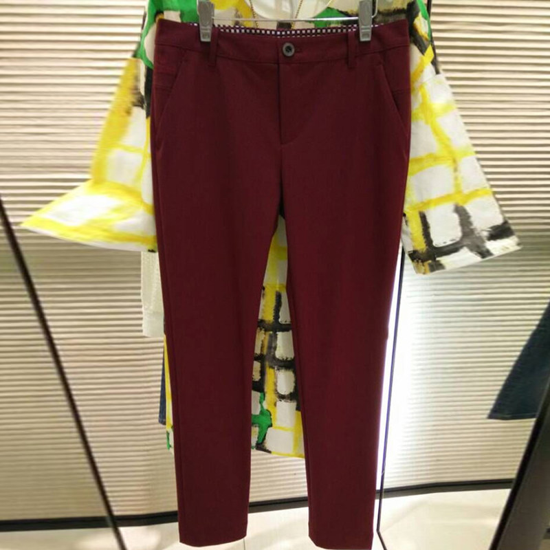 阿玛施旗舰店官网2020秋装女工装裤 魅言服饰休闲裤