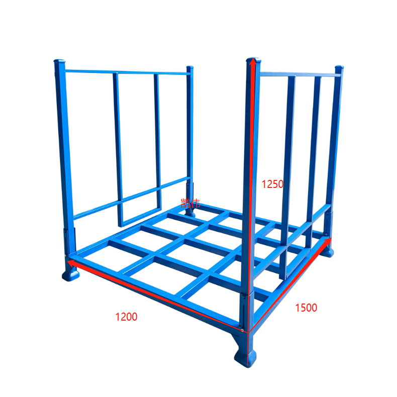 折叠式堆垛架仓库布料金属堆码架可堆叠重型物料架子轮胎储存货架,淘宝优惠券,粉丝福利购,淘宝优惠卷