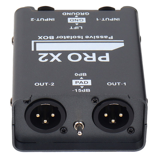 Dual-channel audio isolator X2 without losing sound quality