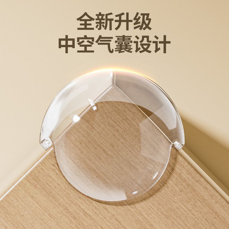 4个装防撞角透明安全桌角保护套儿童宝宝玻璃茶几软胶包角护角套 - 图2