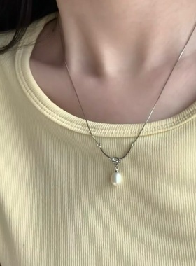 26度晚风简约通勤淡水珍珠项链