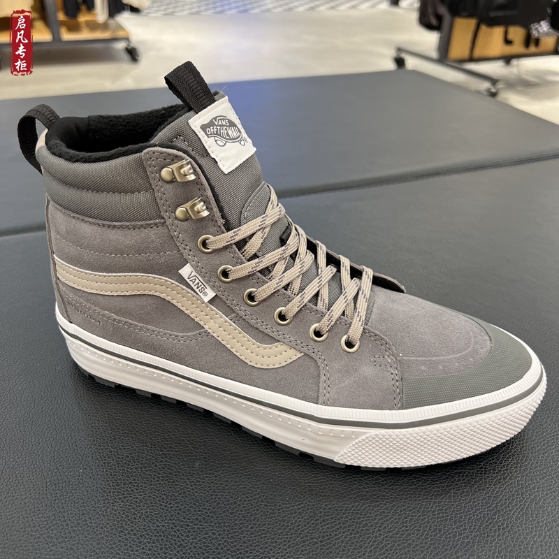 VANS MTE Sk8-HI冬季加绒保暖男女鞋板鞋VN000DAQZO2/VN000DAQ1MG - 图2