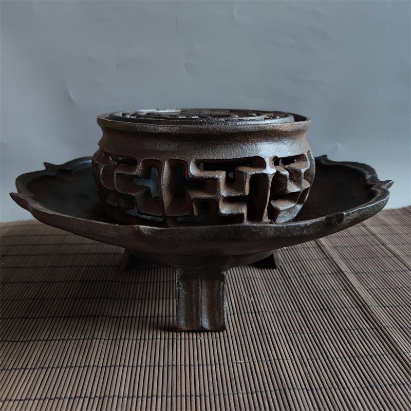 铸铁万字围栏搭配各款盖子火炉一套煮茶热水烧烤取暖复古实用收藏,淘宝优惠券,粉丝福利购,淘宝优惠卷