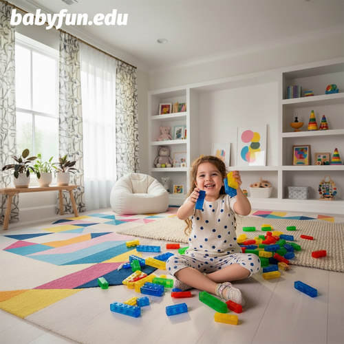 BABYFUN填充软积木透明彩色果冻积木幼儿童早教感官小红书玩具 - 图3