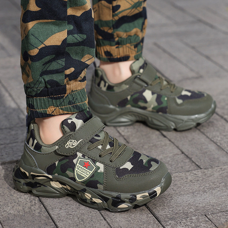 男童运动鞋迷彩鞋秋冬加绒儿童解放帅气特种兵鞋子小孩当兵军训鞋,淘宝优惠券,粉丝福利购,淘宝优惠卷
