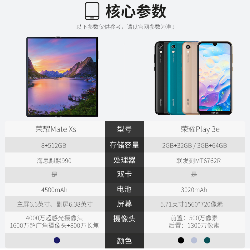 千机网旗舰店现货速发 立减3000 HUAWEI/华为Mate Xs 5G版全网通8GB+512GB 星际蓝新款华为matexs5g折叠屏手机xs徕卡四摄2