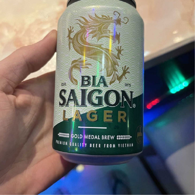 越南西贡整箱拉格啤酒整箱灌装Saigon Lager啤酒整箱原装进口精酿-图0