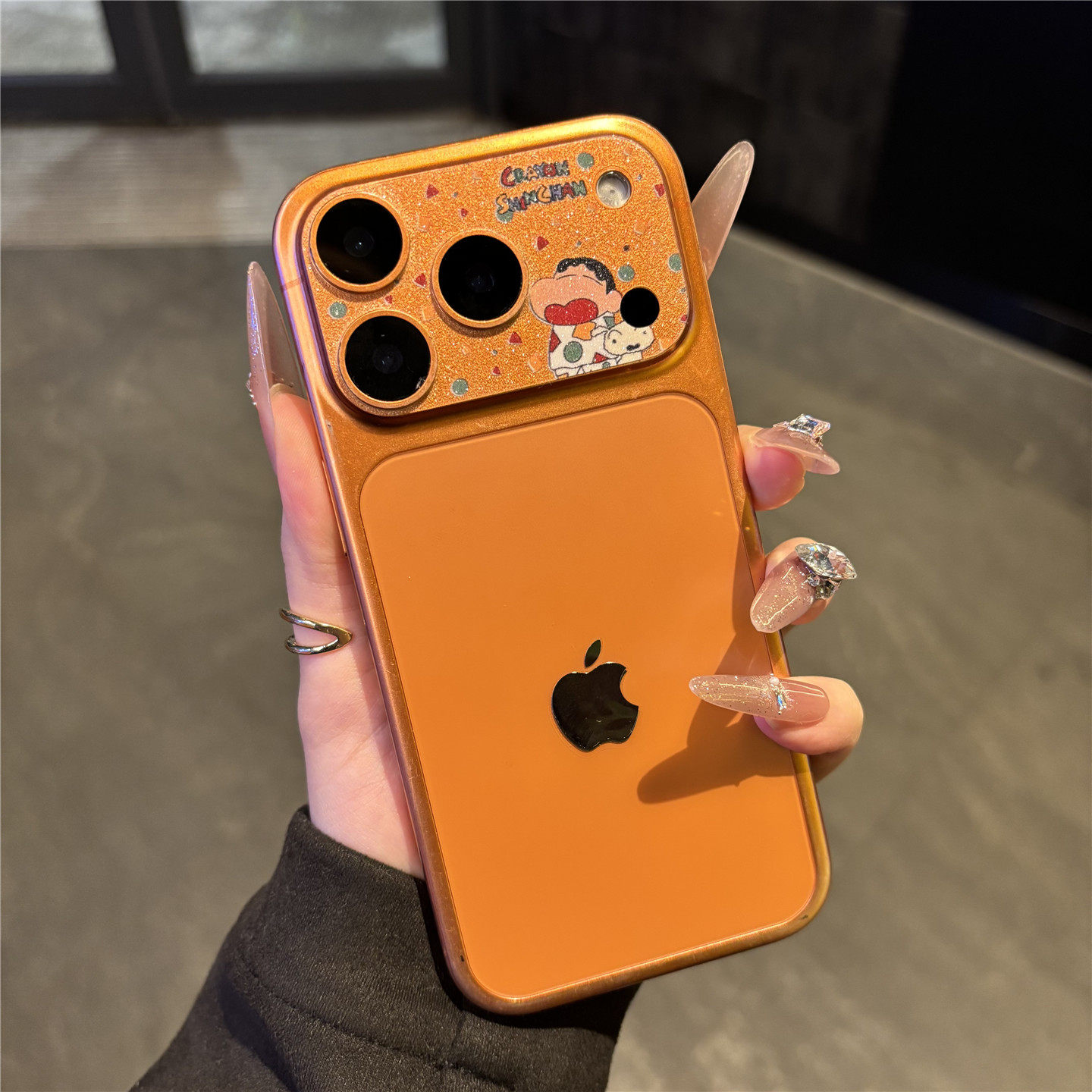 ins可爱闪粉镂空超薄镜头膜苹果17promax底座膜17pro后摄像头贴膜,淘宝优惠券,粉丝福利购,淘宝优惠卷