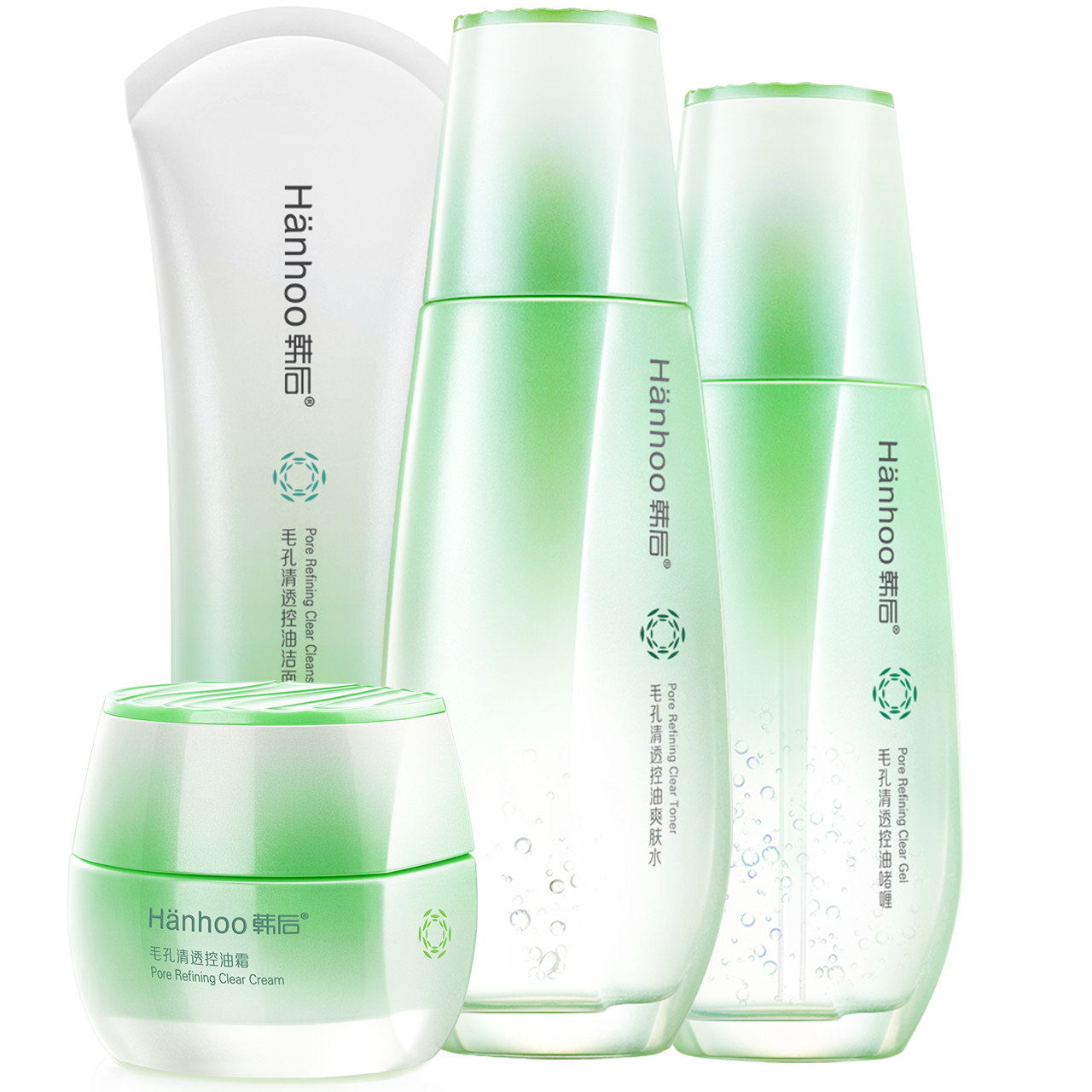 韩后套装补水控油毛孔油皮水乳官网 网都化妆品面部护理套装