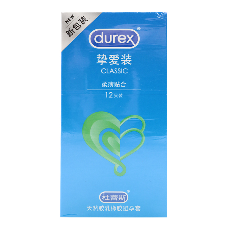 Durex/杜蕾斯 杜蕾斯避孕套 挚爱装12只 - 图0