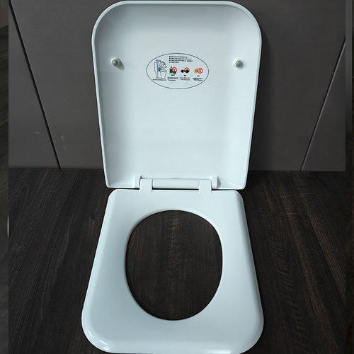 通用箭牌马桶盖板方形加厚UF脲醛坐便器马桶座圈缓降AB1170/1295 - 图1