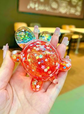 流沙摆件亚克力卡通装饰摆件