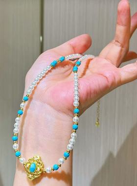 复古宫廷风秋冬冷白仿澳白baby施