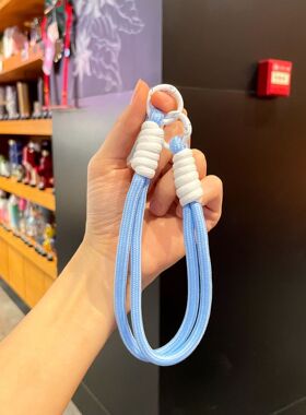 新款手机手腕带钥匙扣小清新手工