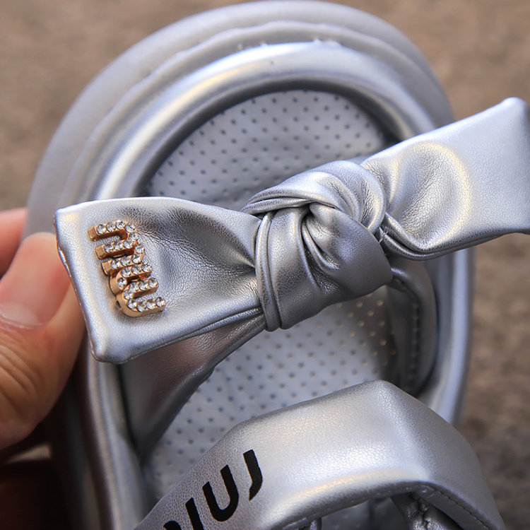 女童凉鞋公主运动风蝴蝶结软底2025夏季新款儿童鞋小女孩沙滩鞋潮,淘宝优惠券,粉丝福利购,淘宝优惠卷