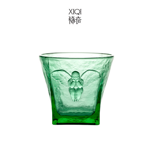 稀奇艺术设计大师戴昆联名《华彩杯》天使威士忌彩色酒杯结婚礼物 - 图1