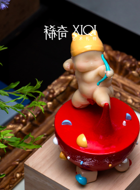 稀奇艺术十二星座雕塑摆件