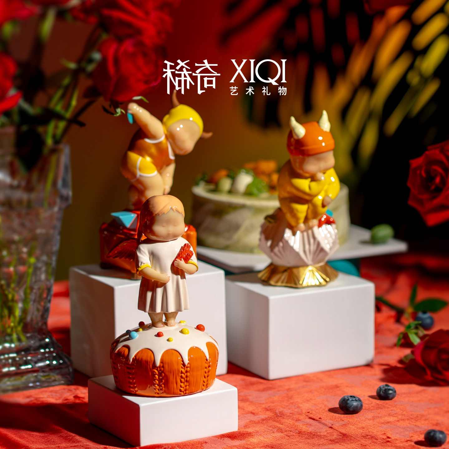 稀奇艺术《十二星座》家居创意摆件生日乔迁礼物艺术雕塑高端摆件