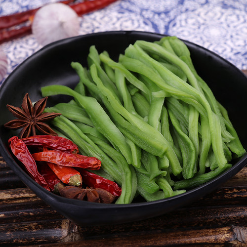 25年新货云南无叶贡菜苔干菜农家特产脱水蔬菜500g包邮 - 图0