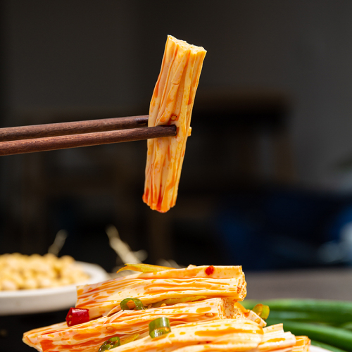 1斤头层腐竹干货农家纯正手工豆腐皮凉拌菜火锅食材河南特特产级