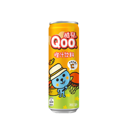 可口可乐美汁源酷儿橙汁饮料310mlX24罐装整箱国产儿童果汁饮品 - 图3