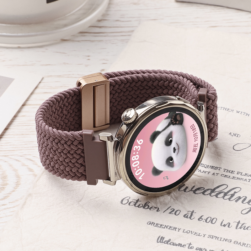 适用于华为GT6手表gt4表带gt5pro编织watch3磁吸扣GT3尼龙2E运动pro智能ecg时尚荣耀magic2腕带男女46/42配件 - 图2