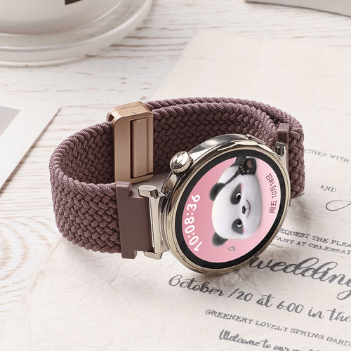 适用于华为GT6手表gt4表带gt5pro编织watch3磁吸扣GT3尼龙2E运动pro智能ecg时尚荣耀magic2腕带男女46/42配件 - 图2