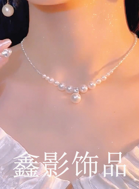其他镀金锁骨链女小众项链