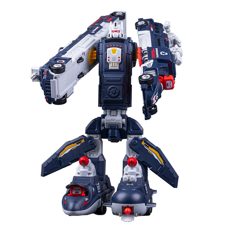 儿童磁力拼装合体变形车益智积木玩具男孩磁铁飞机航母磁吸机器人,淘宝优惠券,粉丝福利购,淘宝优惠卷