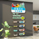 Energy supply station office entrance image cultural wall