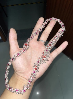 SASIOVERLXRD同款原版大小号夜光异形尖刺眼睛项链寄生项链