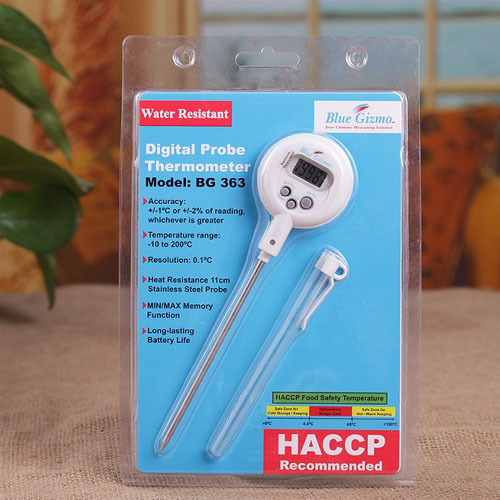 三能探针电子温度计测液体烘焙BG363防水面包团发酵面团测温计 - 图2