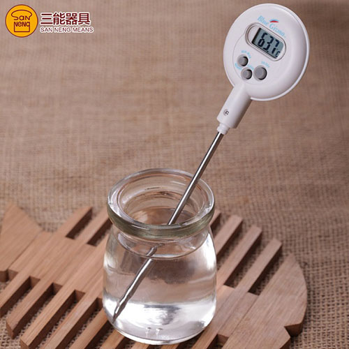 三能探针电子温度计测液体烘焙BG363防水面包团发酵面团测温计 - 图1